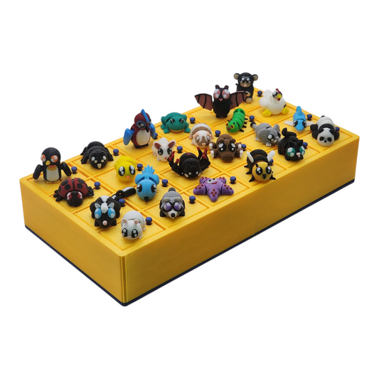 3D Printed Advent Calendar | 24 Unique Mini Creature Figurines