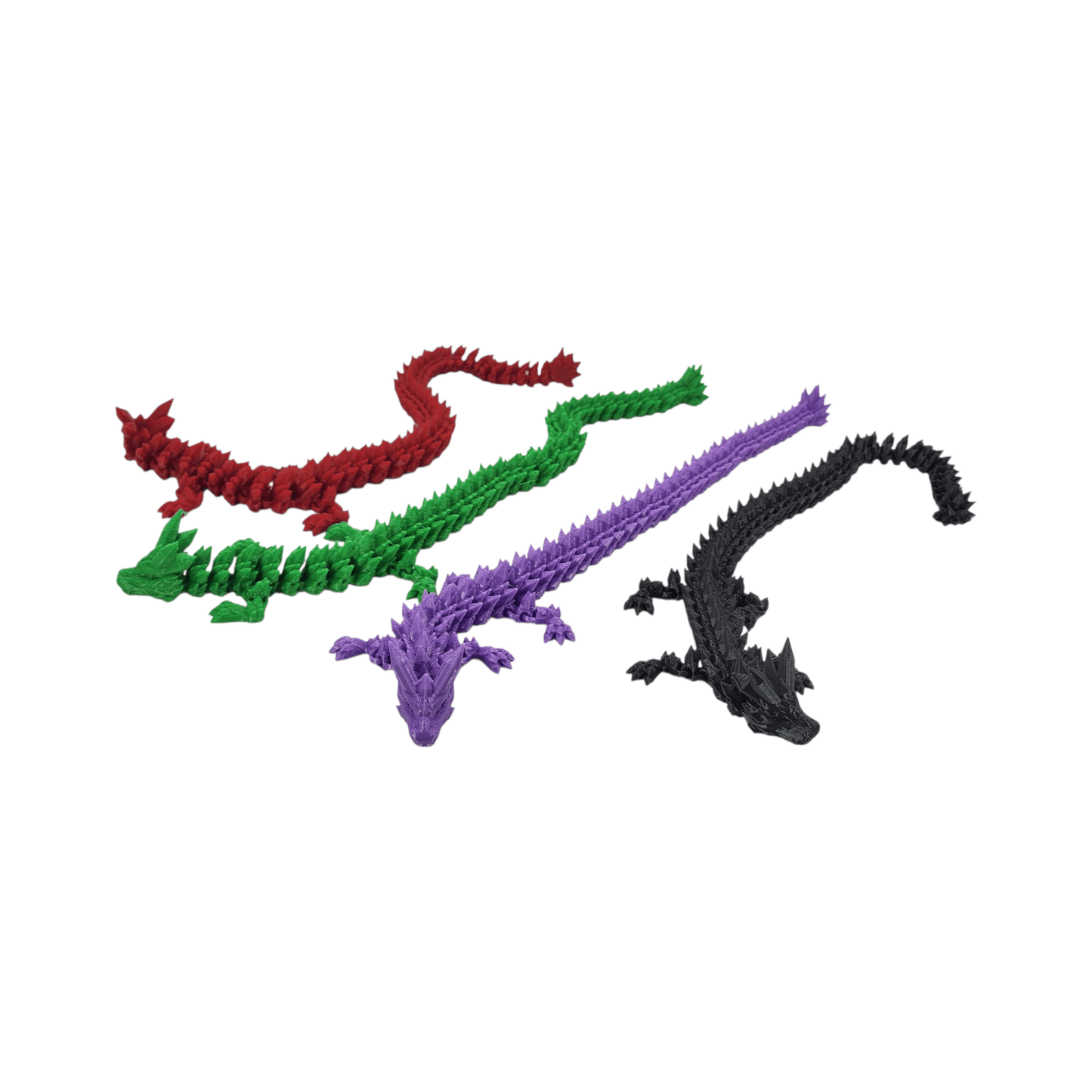 Crystal Dragon (Wingless) - Printed Dreams - 