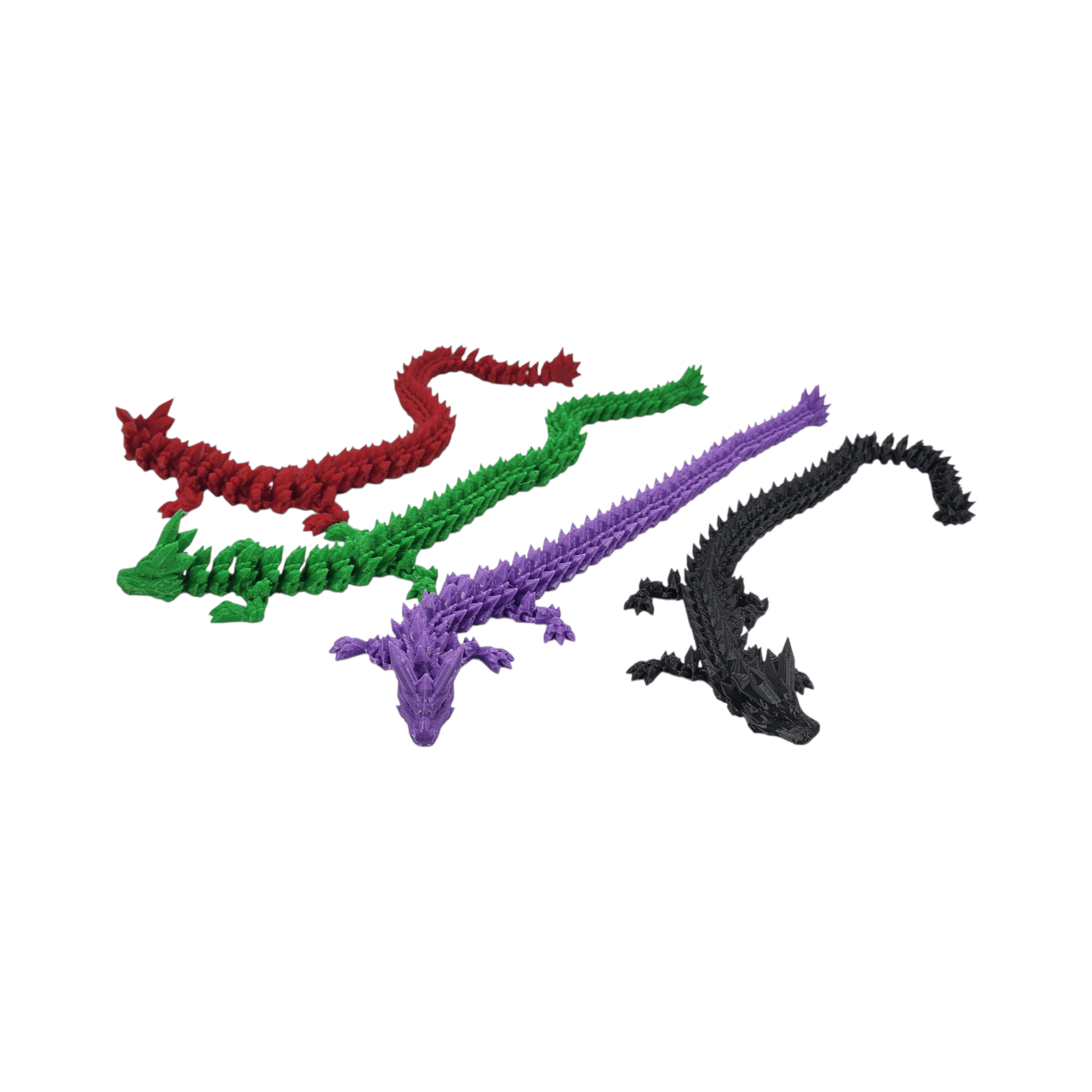 Crystal Dragon (Wingless) - Printed Dreams - 