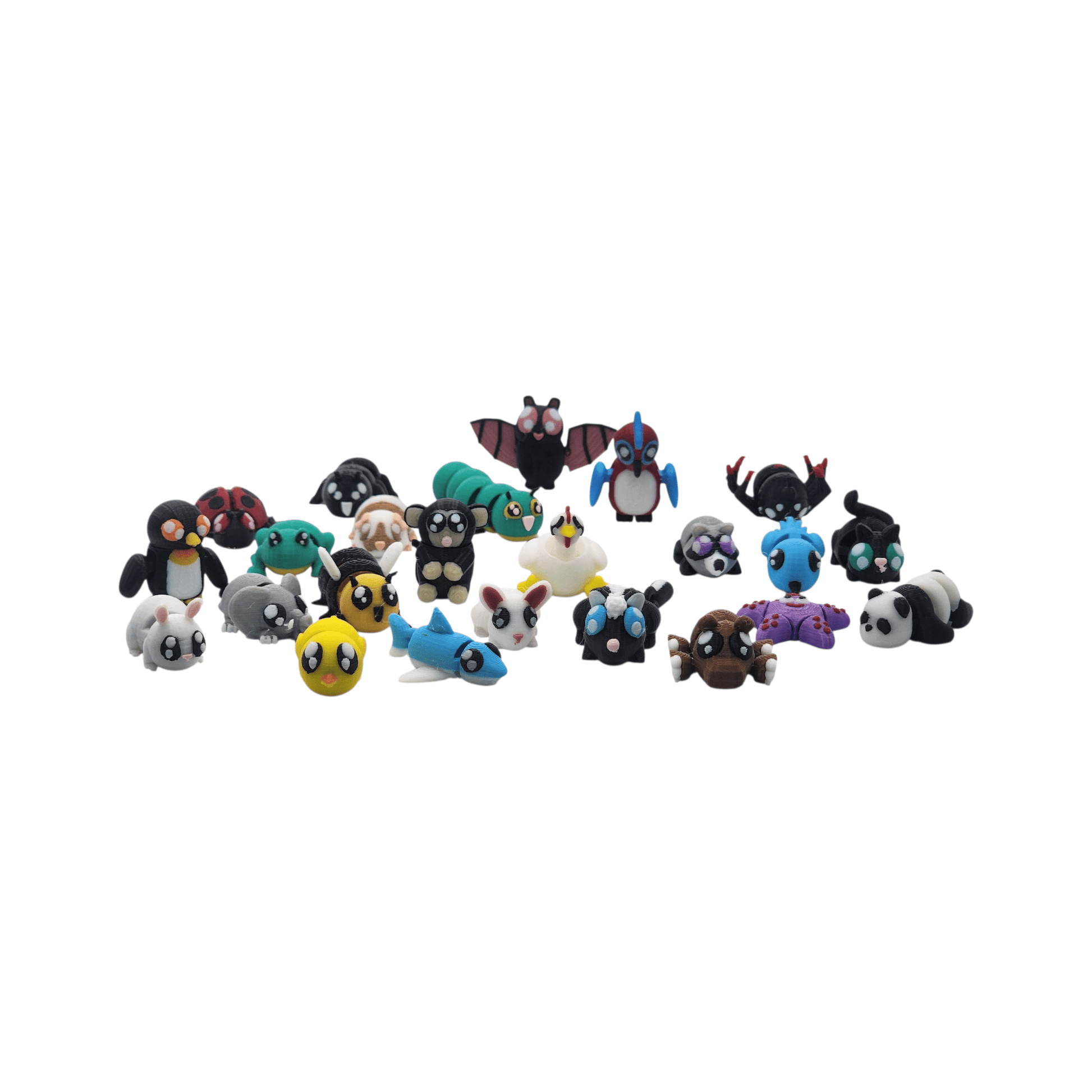 Pocket Companions: Mini Animal Figures - Printed Dreams - 